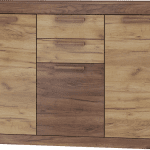 ArtCross Komoda MAXIMUS  | MXS-09 Farba: Dub ARTISAN/biela lesk