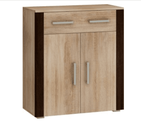 ArtCross Komoda NOTTI  | 03 Farba: craft biely / craft tobaco / craft biely