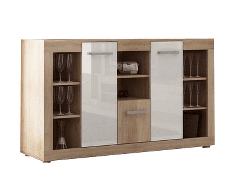 ArtCross Komoda VIKI  | 01 Farba: craft tobaco / krémový