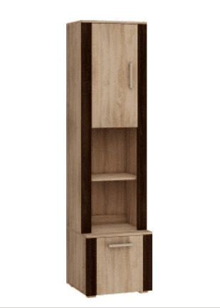 ArtCross Regál NOTTI |  04 Farba: craft biely / craft tobaco / craft biely