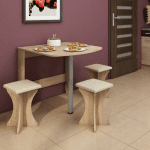 ArtCross Skladací jedálenský stôl EXPERT 6 Farba: craft biely