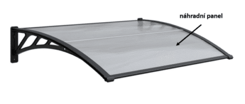 ArtRoja Panel polykarbonátu | priehľadná 1146 x 389 mm ArtRoja Panel polykarbonátu | priehľadná 1146 x 389 mm