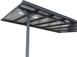 ArtRoja Pergola BRUCE H | sivý polykarbonát