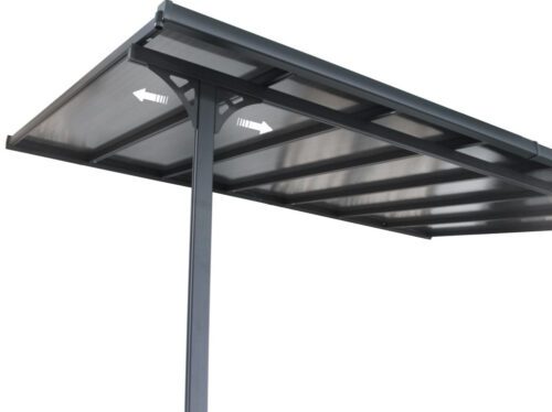 ArtRoja Pergola BRUCE H | sivý polykarbonát ArtRoja Pergola BRUCE H | sivý polykarbonát