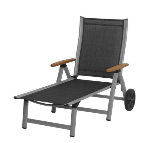 ArtRoja Záhradné lehátko ASS COMFORT lehátko | čierna ArtRoja Záhradné lehátko ASS COMFORT lehátko | čierna