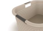 Elvisia Kôš na čisté prádlo COUNTRY 40 L | cappuccino – Obrázok 2