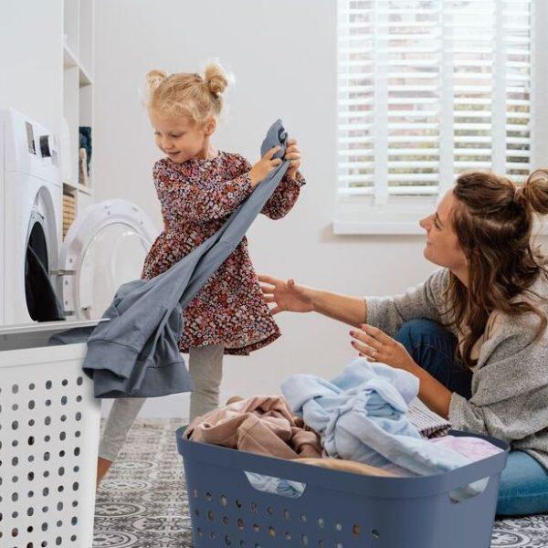 Elvisia Kôš na čisté prádlo JONA 39 L | modrá