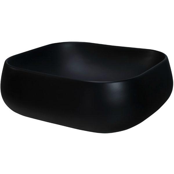 ArtCom Keramické umývadlo NIKA MB | čierna 45 cm