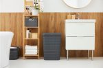 ArtTruAn Kôš na prádlo COUNTRY 55 L | antracit – Obrázok 2