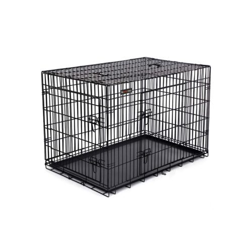 Prepravná klietka pre zvieratá Levino XXL 122 cm čierna Prepravná klietka pre zvieratá Levino XXL 122 cm čierna