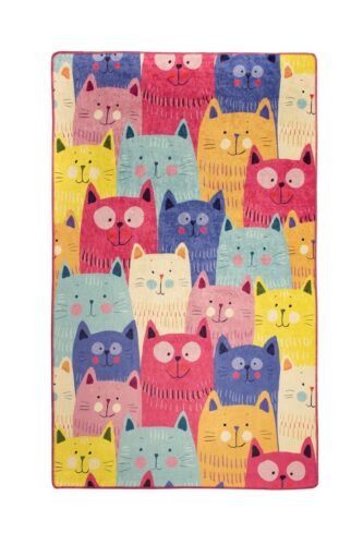 Detský koberec Cats 140x190 cm viacfarebný Detský koberec Cats 140x190 cm viacfarebný