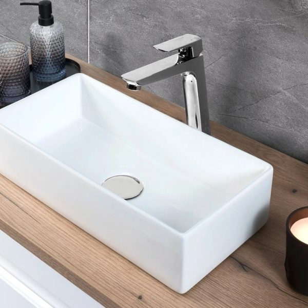 ArtCom Keramické umývadlo GAJA 35 SW | biely lesk 35 cm