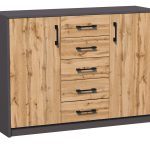 Komoda ANES K019 GRAFIT-WOTAN