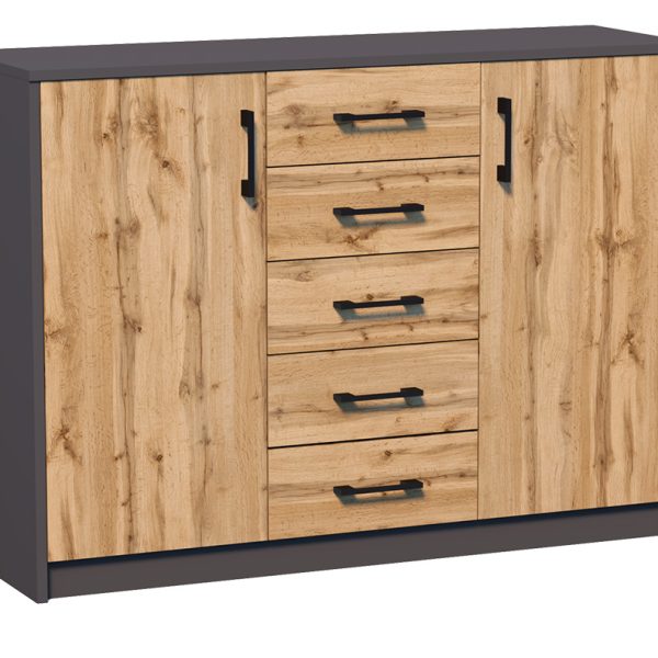 Komoda ANES K019 GRAFIT-WOTAN