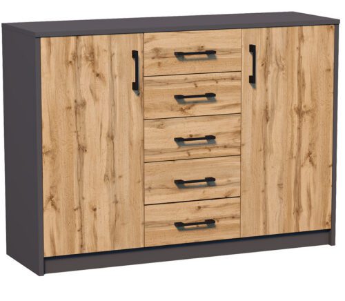 Komoda ANES K019 GRAFIT-WOTAN Komoda ANES K019 GRAFIT-WOTAN
