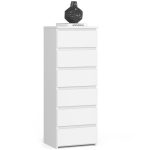 Komoda CL6 40 cm bílá