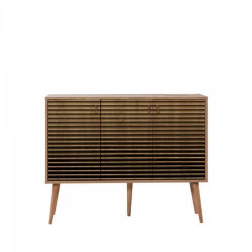 Komoda Kikos 120 cm dub sonoma/tmavo hnedá Komoda Kikos 120 cm dub sonoma/tmavo hnedá