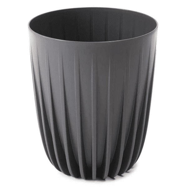 Květináč STRIPPED ECO V 30 cm antracitový