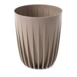 Květináč STRIPPED ECO VI 25 cm latte