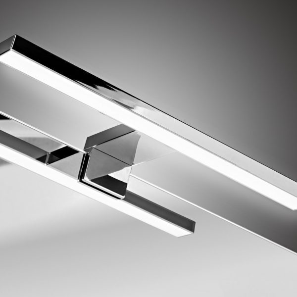 LED lampička Juliet 30 cm chrom