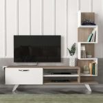 SERENE TV stolík biela/cordoba