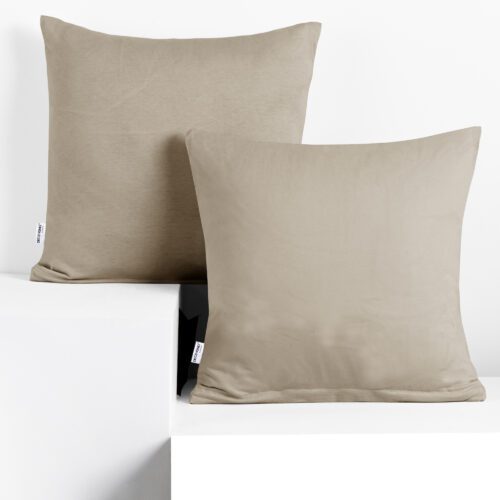 Sada 2 obliečok na vankúš Decoking Terro cappuccino Sada 2 obliečok na vankúš Decoking Terro cappuccino