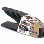 Sada 4 ks organizérů na boty SHOES antracit