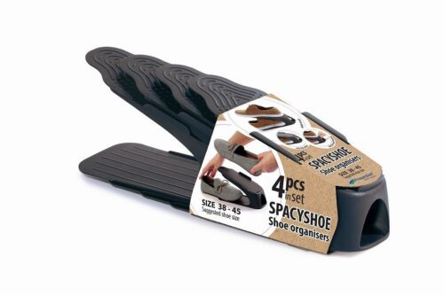 Sada 4 ks organizérů na boty SHOES antracit Sada 4 ks organizérů na boty SHOES antracit
