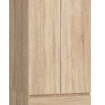 Šatníková skriňa Star 60 cm dub sonoma