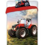 Bavlnená posteľná bielizeň Turbo Traktor 004 - 160x200 cm