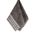 Bavlnený uterák Driada 30x50 cm tmavosivý
