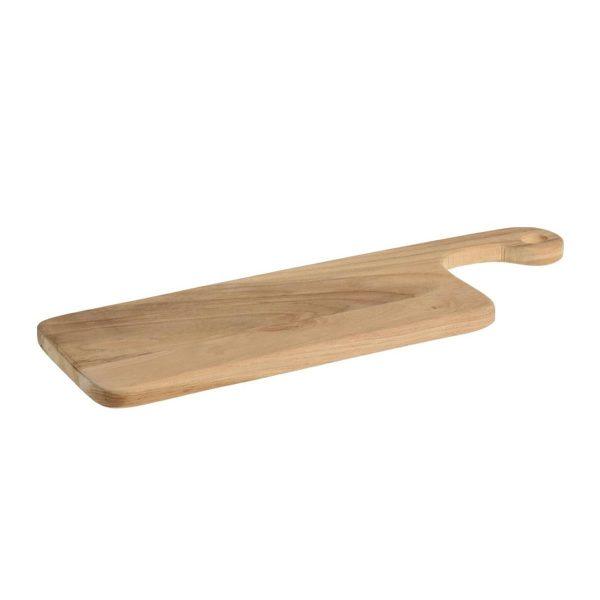 Dlhá teaková doska Moure 40x13 cm