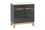 ArtCom Keramické umývadlo CFP 80D | 80 cm – Obrázok 2