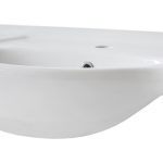 Keramické zapustené umývadlo Vintage II 65 cm biele