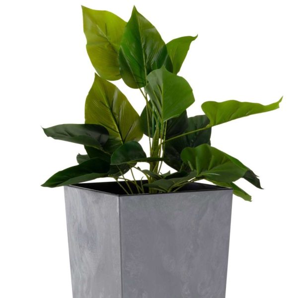 Květináč Flore 25x25 cm šedý beton