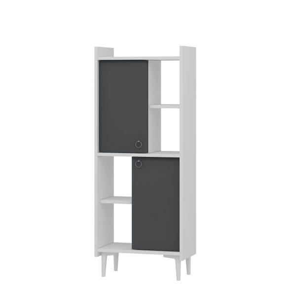 antracit / biela
