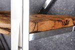 LuxD Dizajnový regál Shark 183 cm teak – Obrázok 3