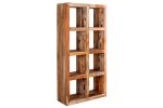 LuxD Dizajnový regál Timber 180 cm Sheesham dymový – Obrázok 4