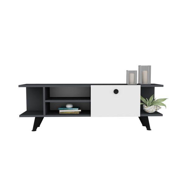 antracit / biela