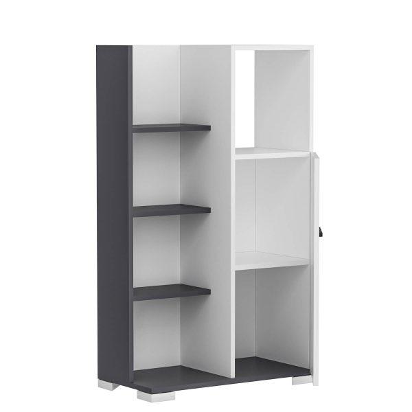 antracit / biela
