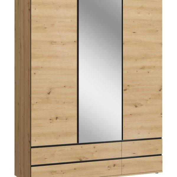 SAXON šatníková skriňa 3D4S