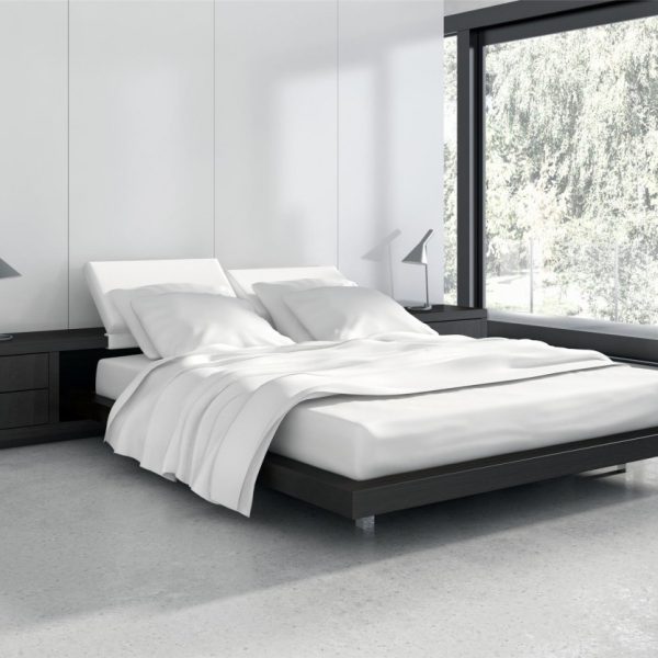 Froté prestieradlo s gumou Vanille 90x200 cm biele