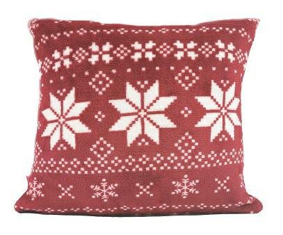 Vánoční povlak na polštář NORDICO 40x40 cm červený