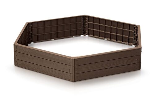 Vyvýšený záhon BASE WOODY 148 cm hnědý Vyvýšený záhon BASE WOODY 148 cm hnědý
