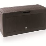 Záhradný box RATANO 119 cm - 310 L hnedý