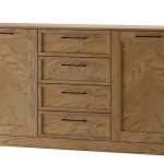 Komoda Cozy 47 z masivu 170 cm dub Rustikal