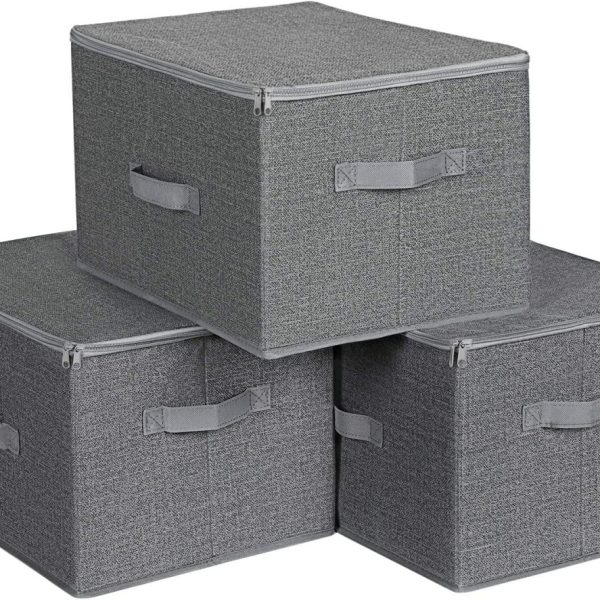 Sada úložných boxů Tripas šedá