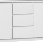Komoda 2D3S Saloe biela