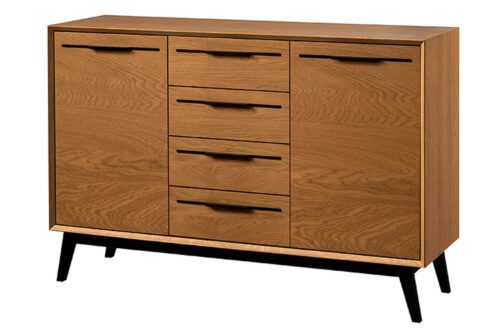 Komoda Lazure 45 136 cm dub Rustikal karamelový Komoda Lazure 45 136 cm dub Rustikal karamelový