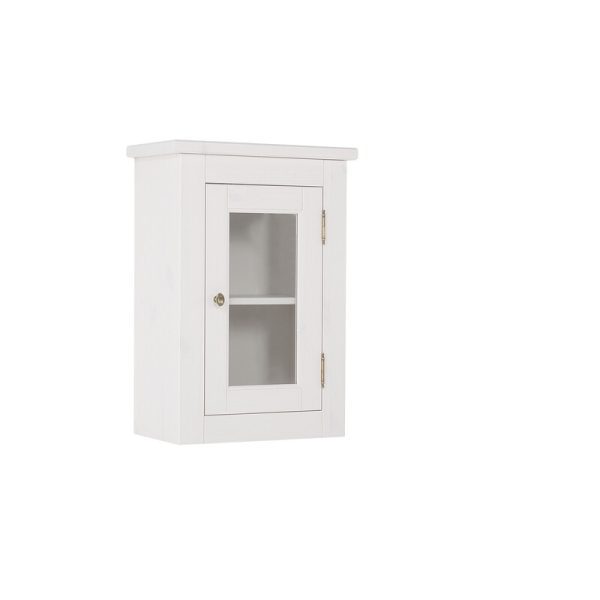 Kúpeľňová skrinka Romantic 830 1D biela borovica